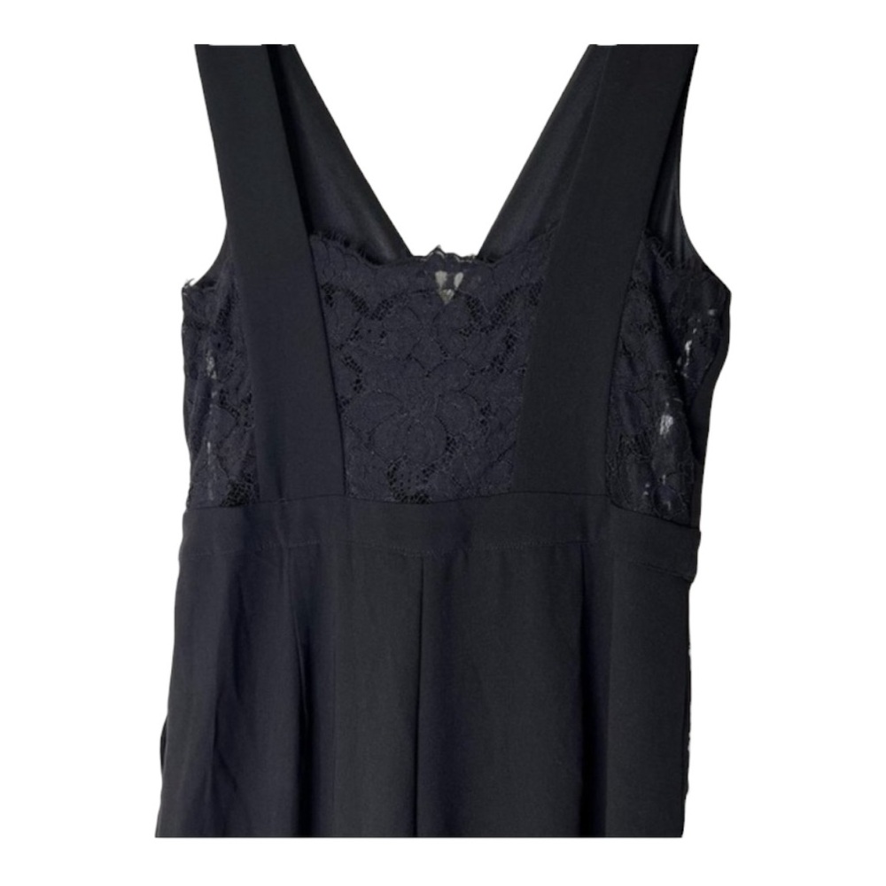 Luluās Kiska Black Lace Jumpsuit Large - Picture 5 of 12